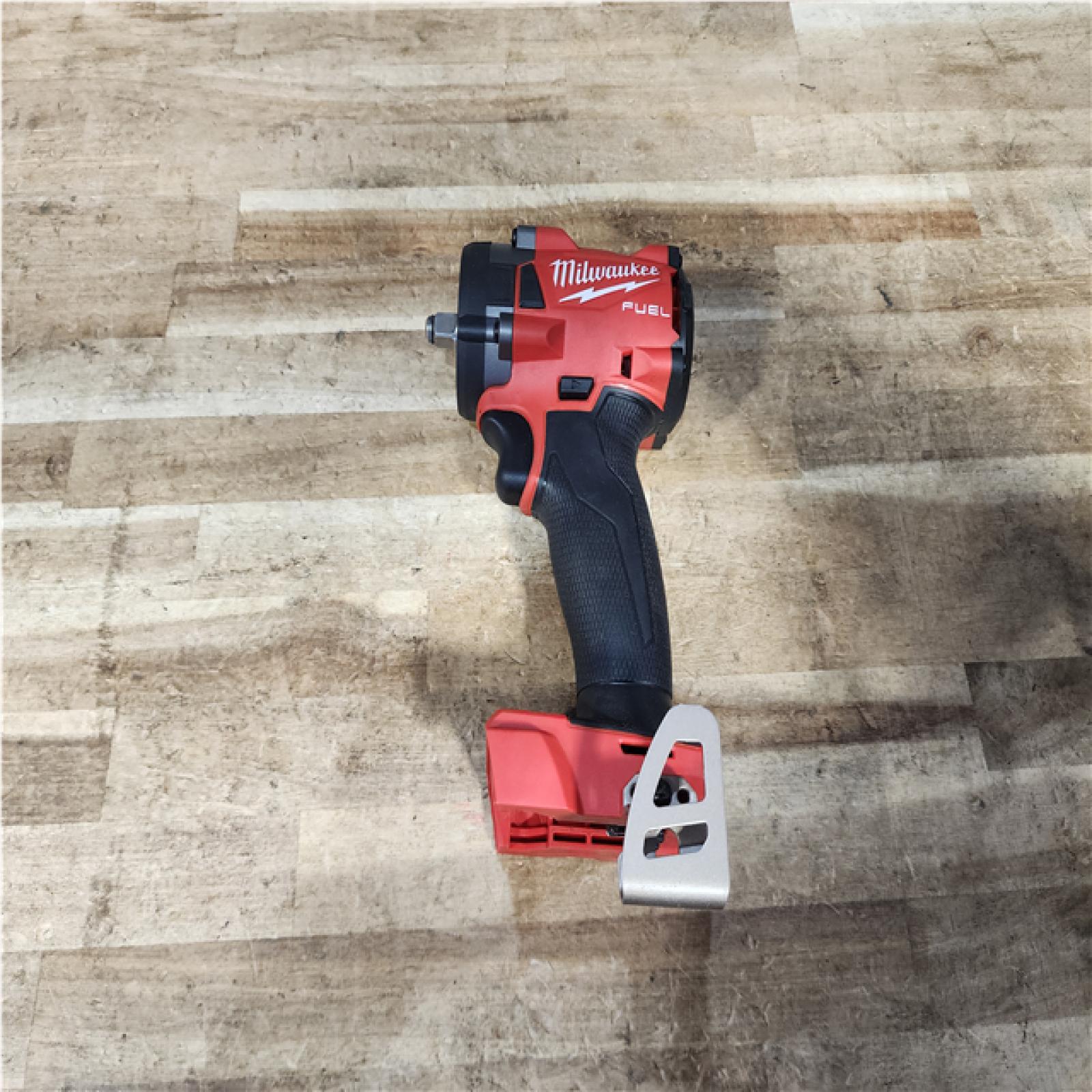 Houston Location AS-IS Milwaukee FUEL GEN-3 18V Lithium-Ion Brushless Cordless 3/8 in. Compact Impact Wrench with Friction Ring (Tool-Only)