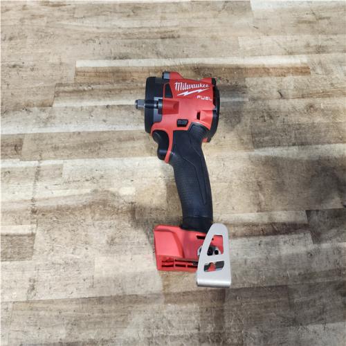 Houston Location AS-IS Milwaukee FUEL GEN-3 18V Lithium-Ion Brushless Cordless 3/8 in. Compact Impact Wrench with Friction Ring (Tool-Only)