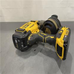 AS-IS- DEWALT 20V MAX Lithium-Ion 15-Degree Electric Cordless Roofing Nailer Kit