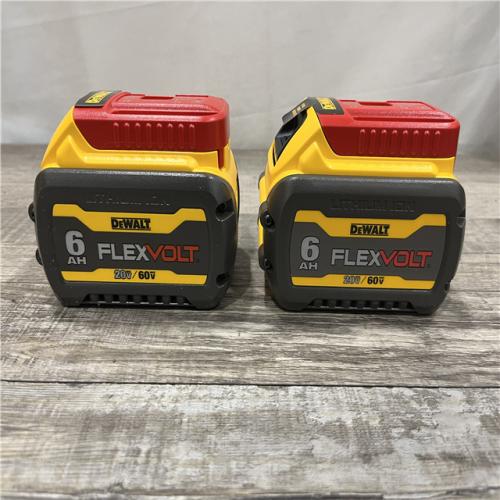 AS-IS DEWALT FLEXVOLT 20V/60V MAX Lithium-Ion 6.0Ah Battery Pack (2 Pack)
