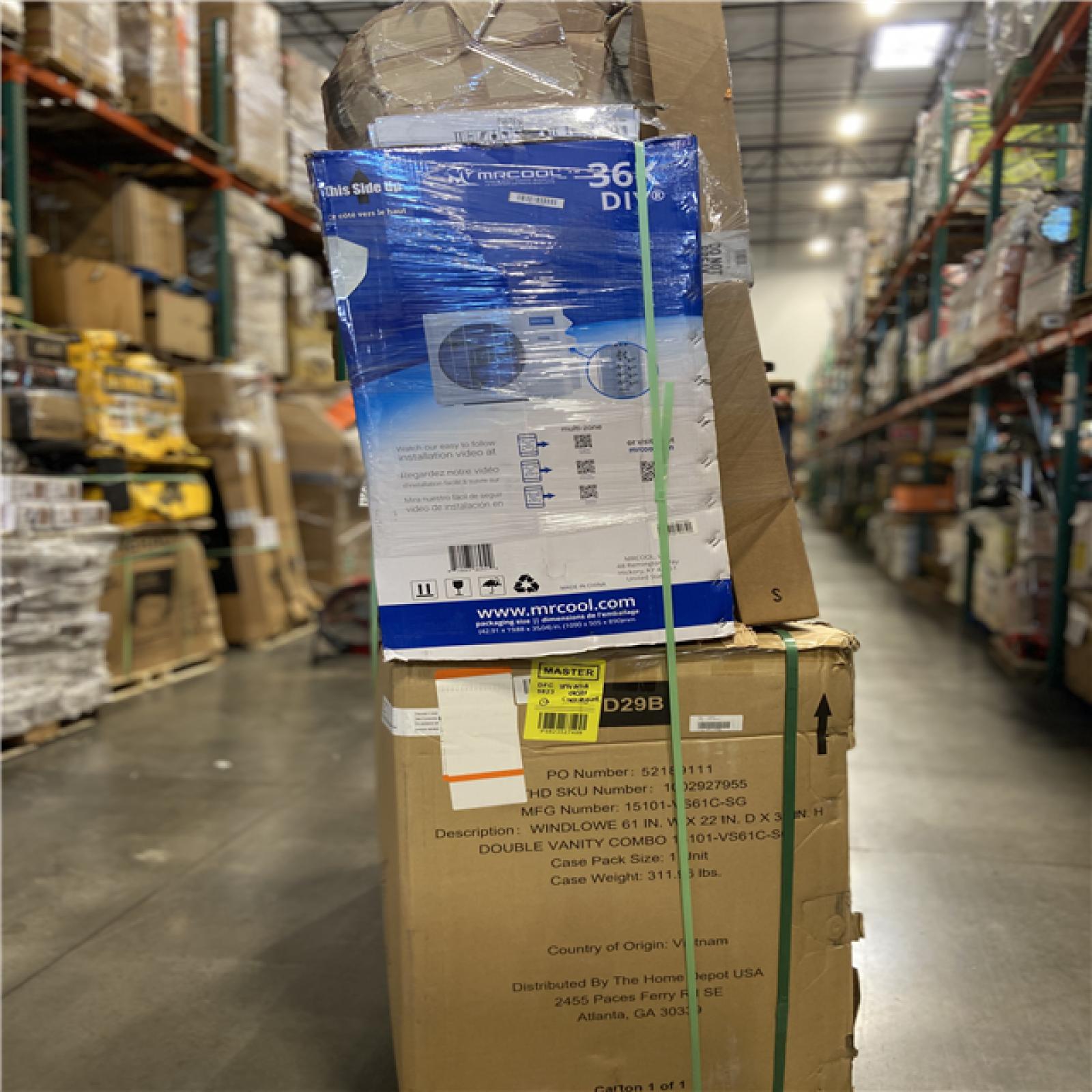 DALLAS LOCATION - AS-IS HOME IMPROVEMENT PALLET