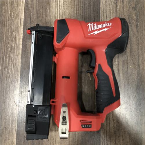 AS-IS Milwaukee 12-Volt 23-Gauge Lithium-Ion Cordless Pin Nailer (Tool-Only)