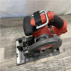 AS-IS Milwaukee FUEL 18V Lithium-Ion Brushless Cordless 6-1/2 in. Circular Saw (Tool-Only)