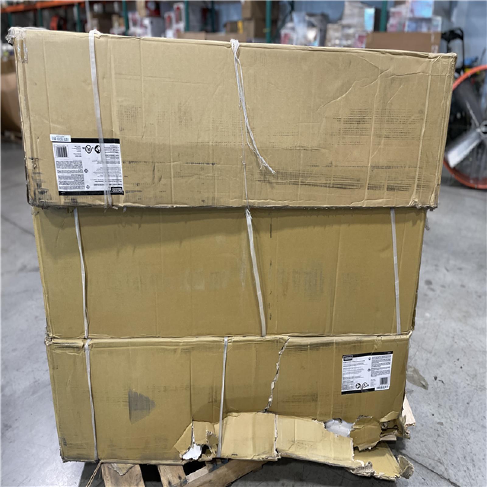 DALLAS LOCATION- AS-IS RIDGID 6 Amp Corded 6-1/8 in. Jointer/Planer PALLET (3 UNITS)