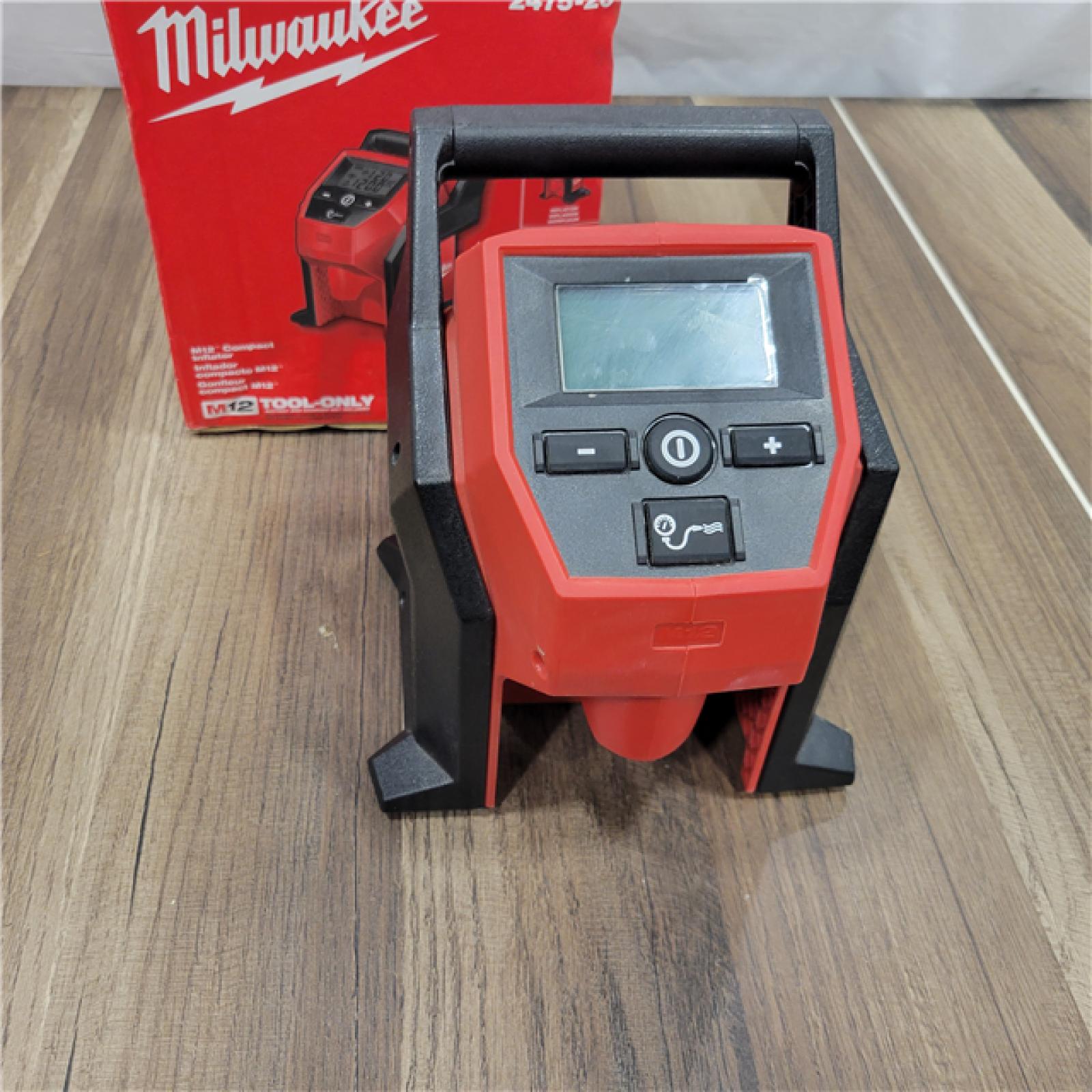 AS-IS Milwaukee 2475-20 M12 Compact Inflator (Tool Only)
