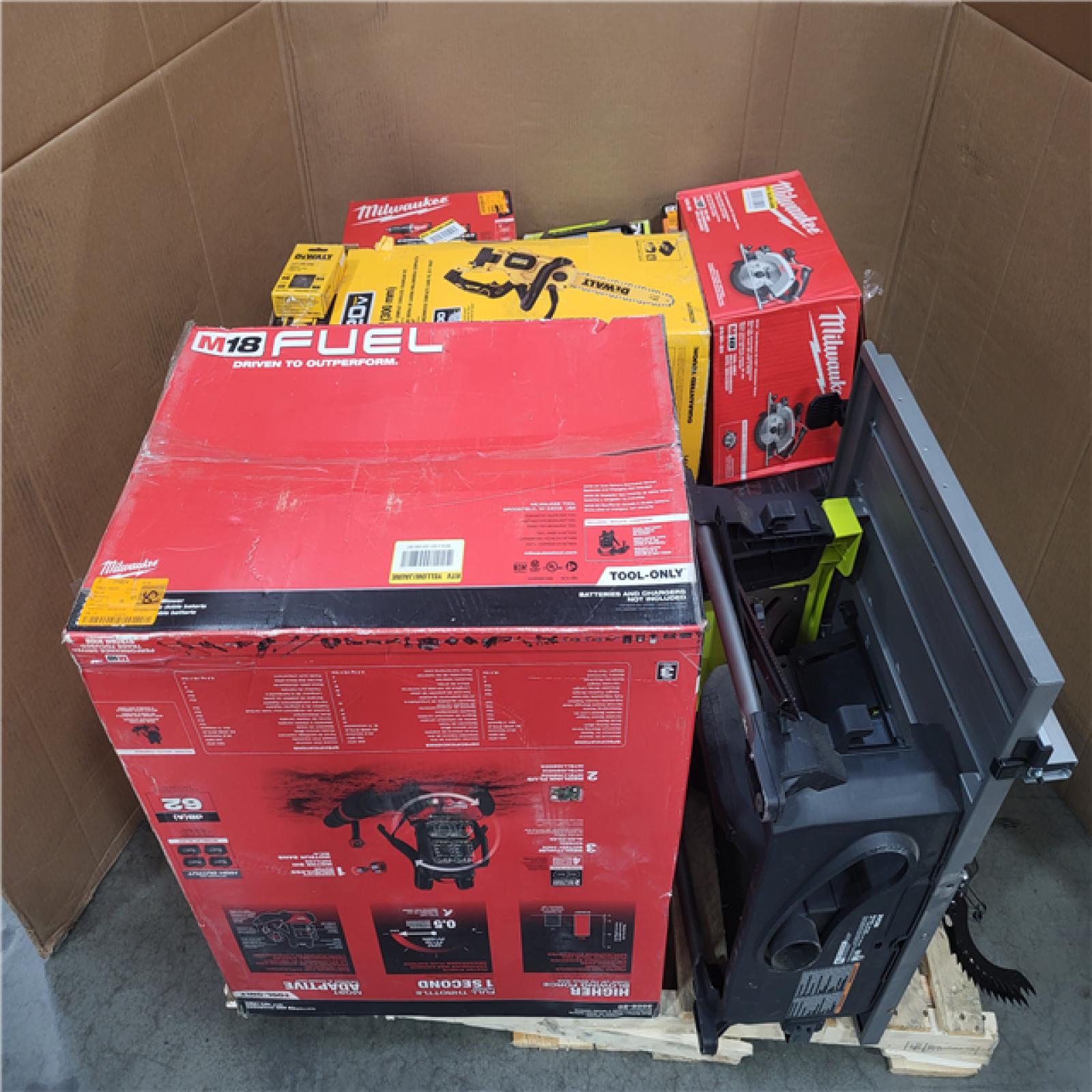CALIFORNIA AS-IS TOOL PALLET