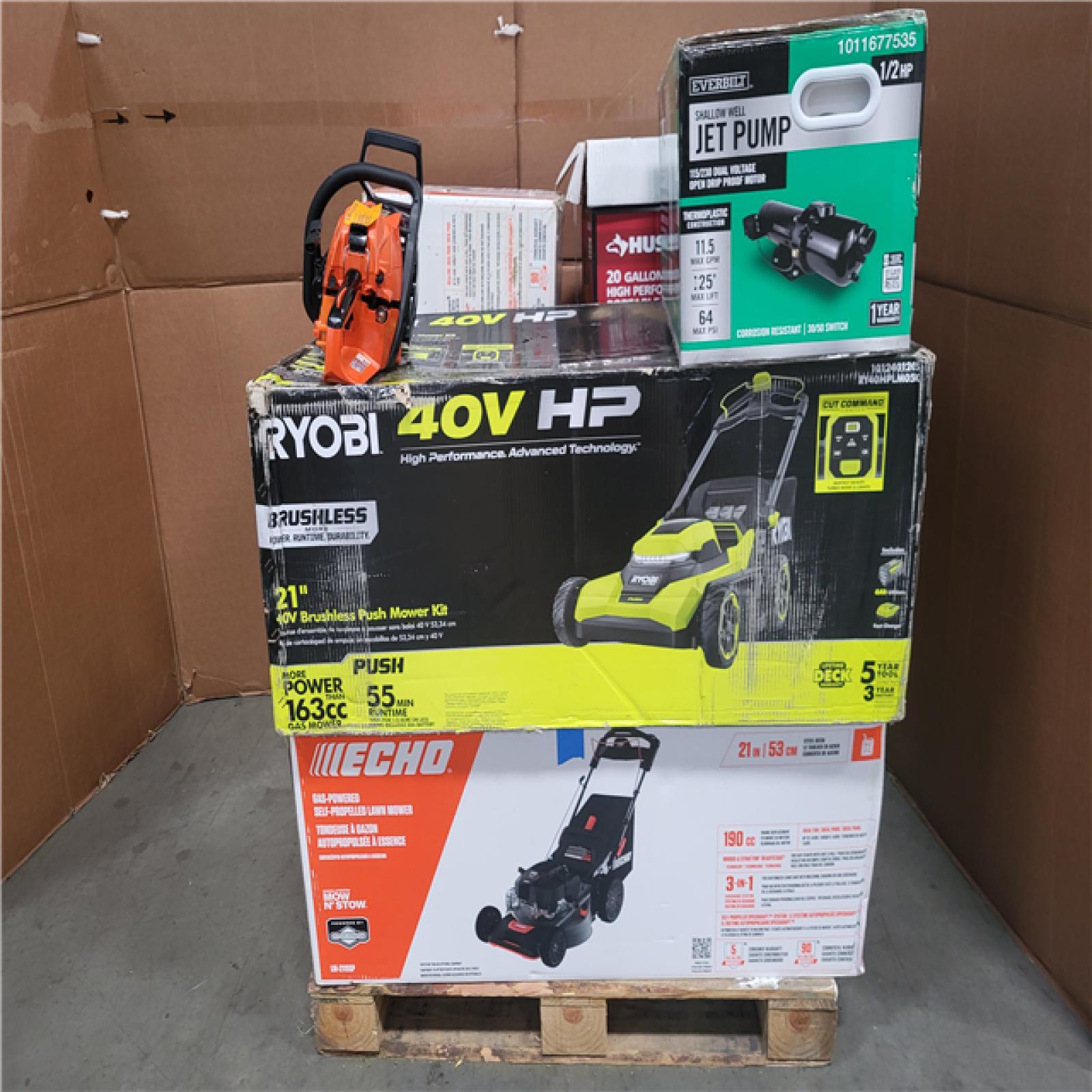 CALIFORNIA AS-IS OUTDOOR POWER EQUIPMENT