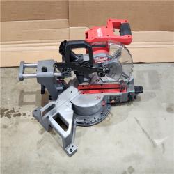 HOUSTON LOCATION - AS-IS Milwaukee 2733-20 M18 Fuel 7-1/4 Dual Bevel Sliding Compound Miter Saw (TOOL ONLY)