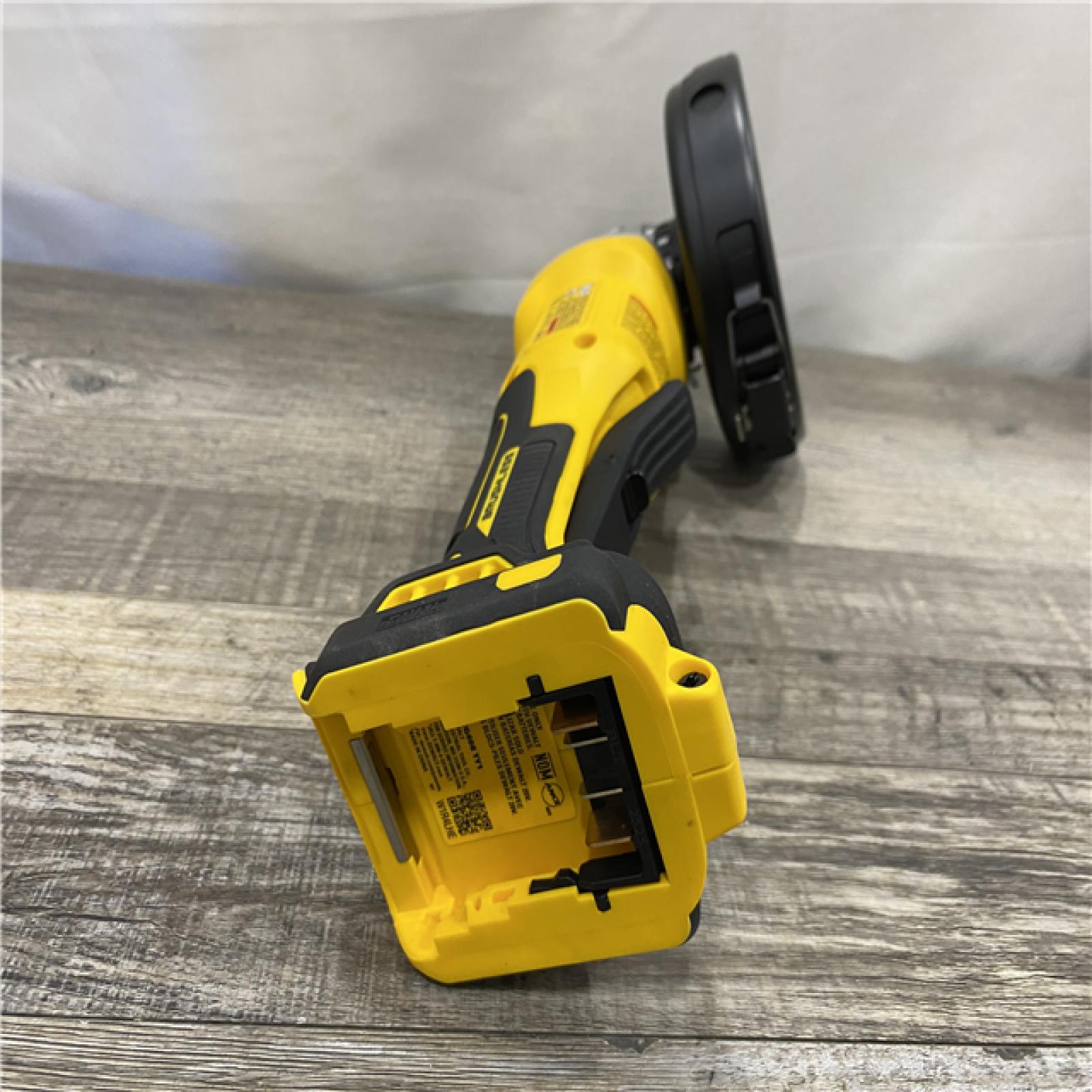 AS-IS DEWALT 20V MAX Cordless Brushless 4-1/2 in. Angle Grinder with Paddle Switch (Tool Only)