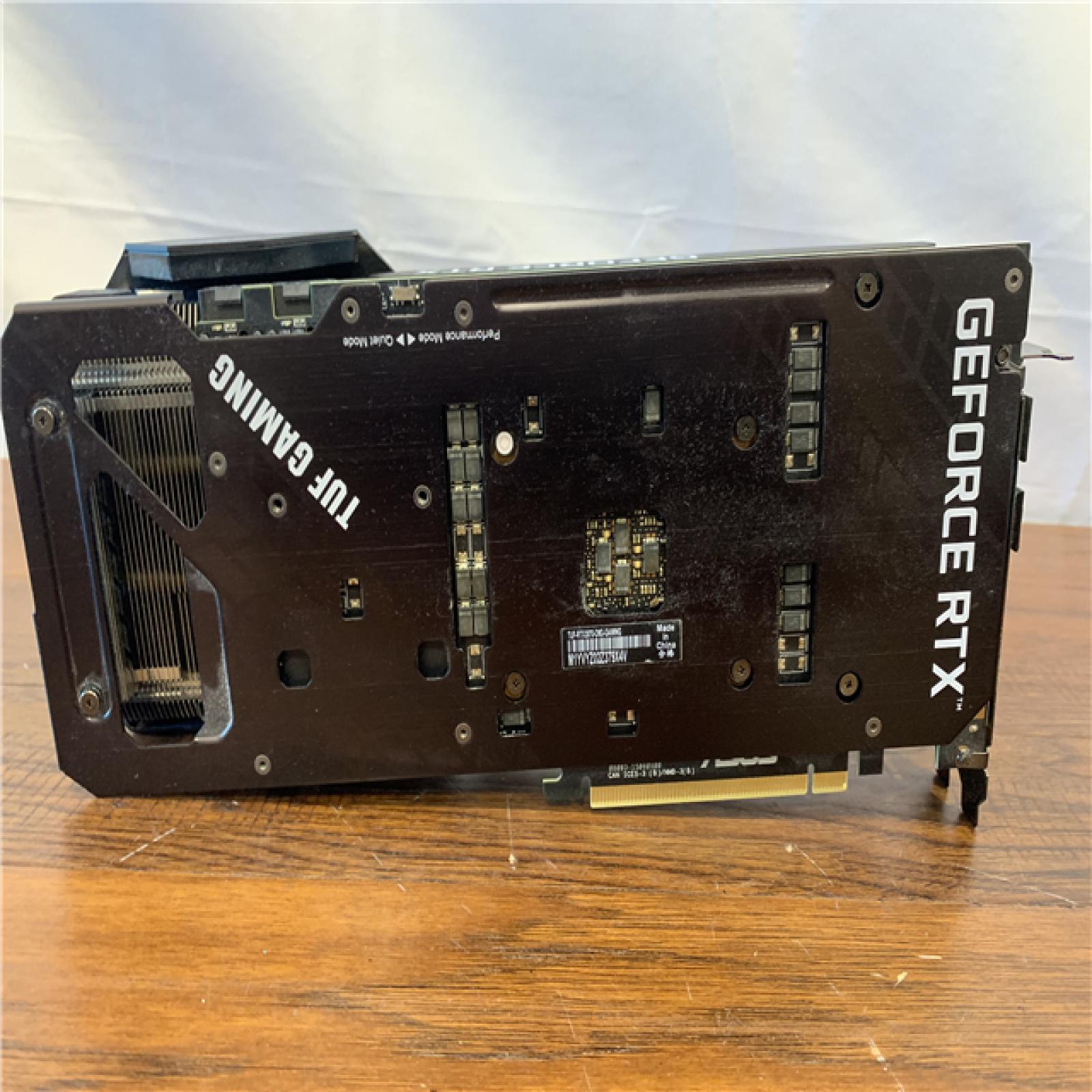 AS-IS ASUS TUF Gaming GeForce RTX 3070 8GB GDDR6 PCI Express 4.0 X16 Video Card TUF-RTX3070-O8G-V2-GAMING