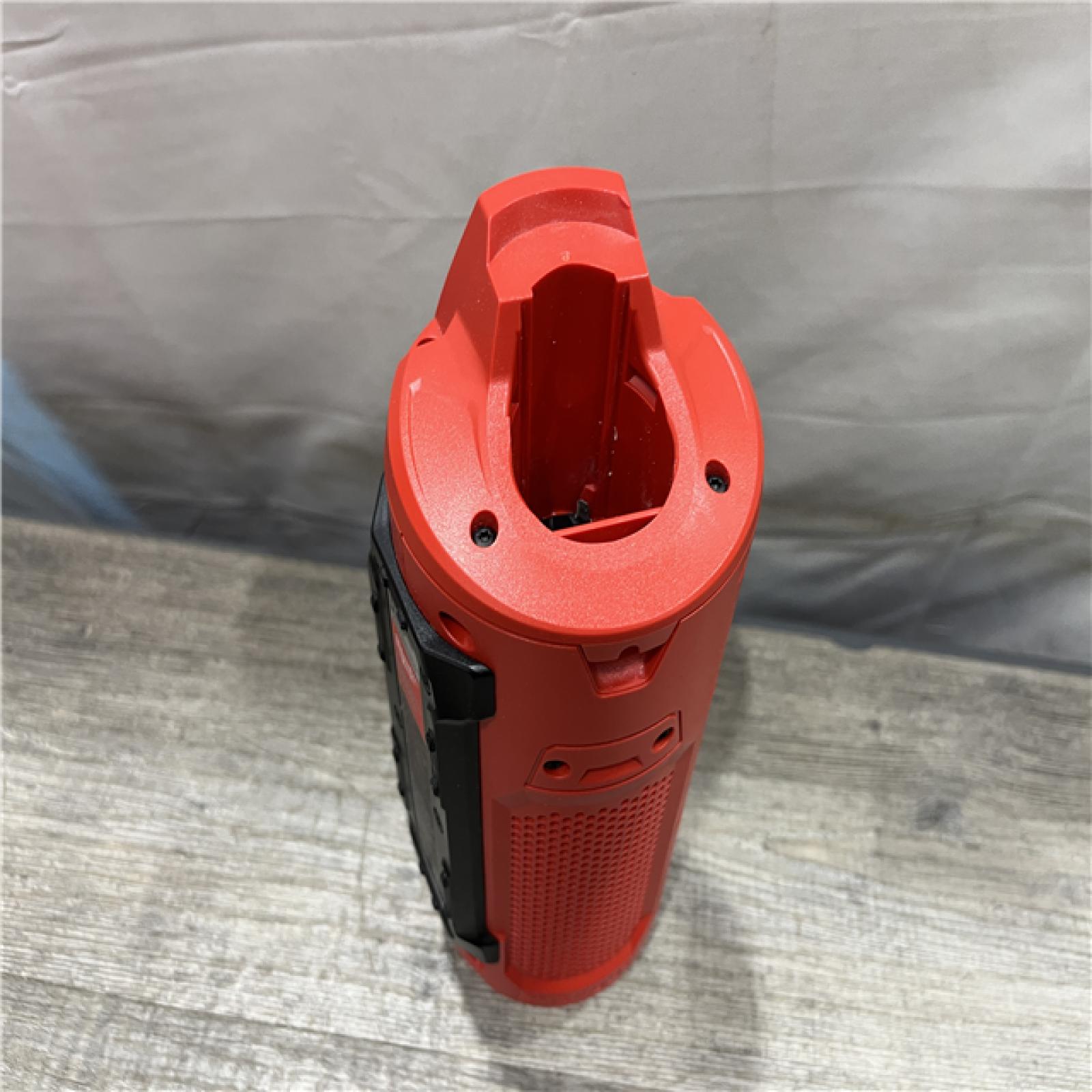 AS-IS Milwaukee 12-Volt Lithium-Ion Cordless Bluetooth Jobsite Speaker with PACKOUT Compatibility