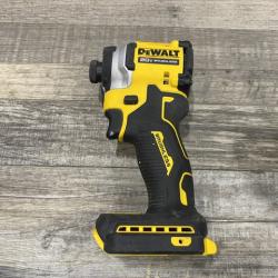 AS-IS DEWALT ATOMIC 20V MAX Lithium-Ion Cordless 1/4 in. Brushless Impact Driver Kit