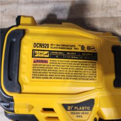 HOUSTON LOCATION - AS - IS DEWALT 20-Volt 21° Cordless Framing Nailer (Tool-Only)