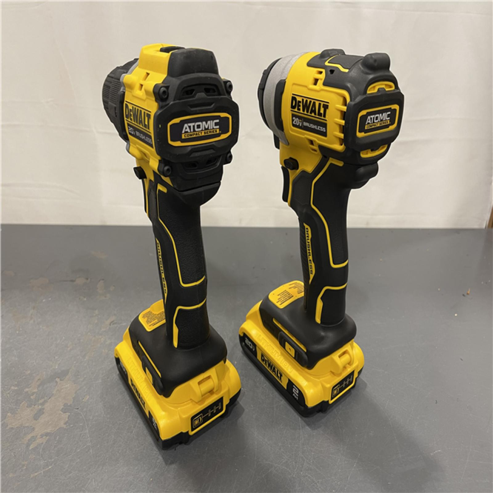 AS-IS - Dewalt ATOMIC 20-Volt MAX Lithium-Ion Cordless Combo Kit