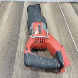 AS-IS   Milwaukee M18 Fuel 18V Brushless Super Sawzall Reciprocating Saw 2722-20 (Bare Tool)
