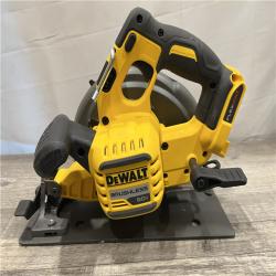 AS-IS DEWALT FLEXVOLT 60V MAX Cordless Brushless 7-1/4 in. Circular Saw with Brake (Tool Only)