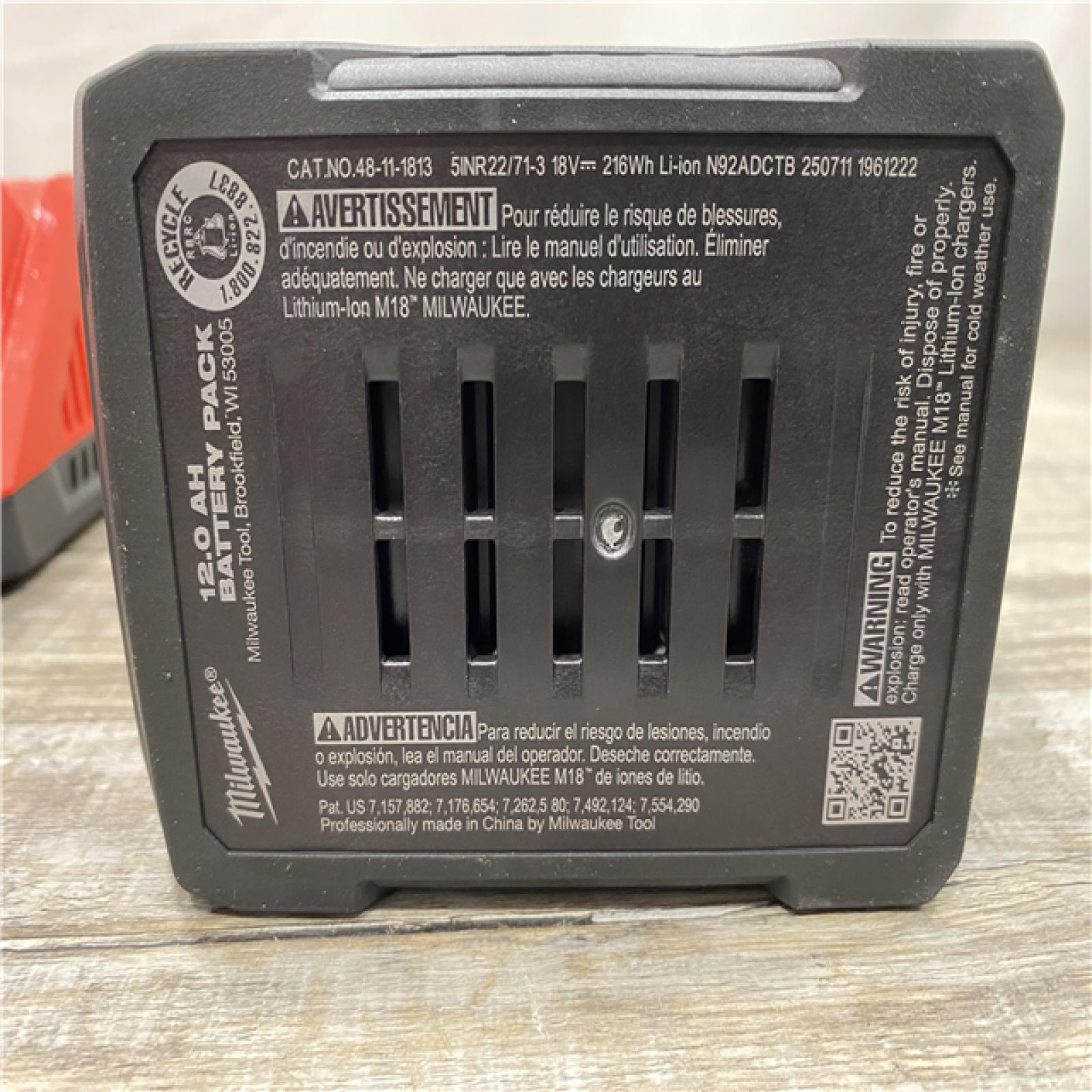 LIKE NEW - Milwaukee 18-Volt Lithium-Ion REDLITHIUM FORGE Starter Kit