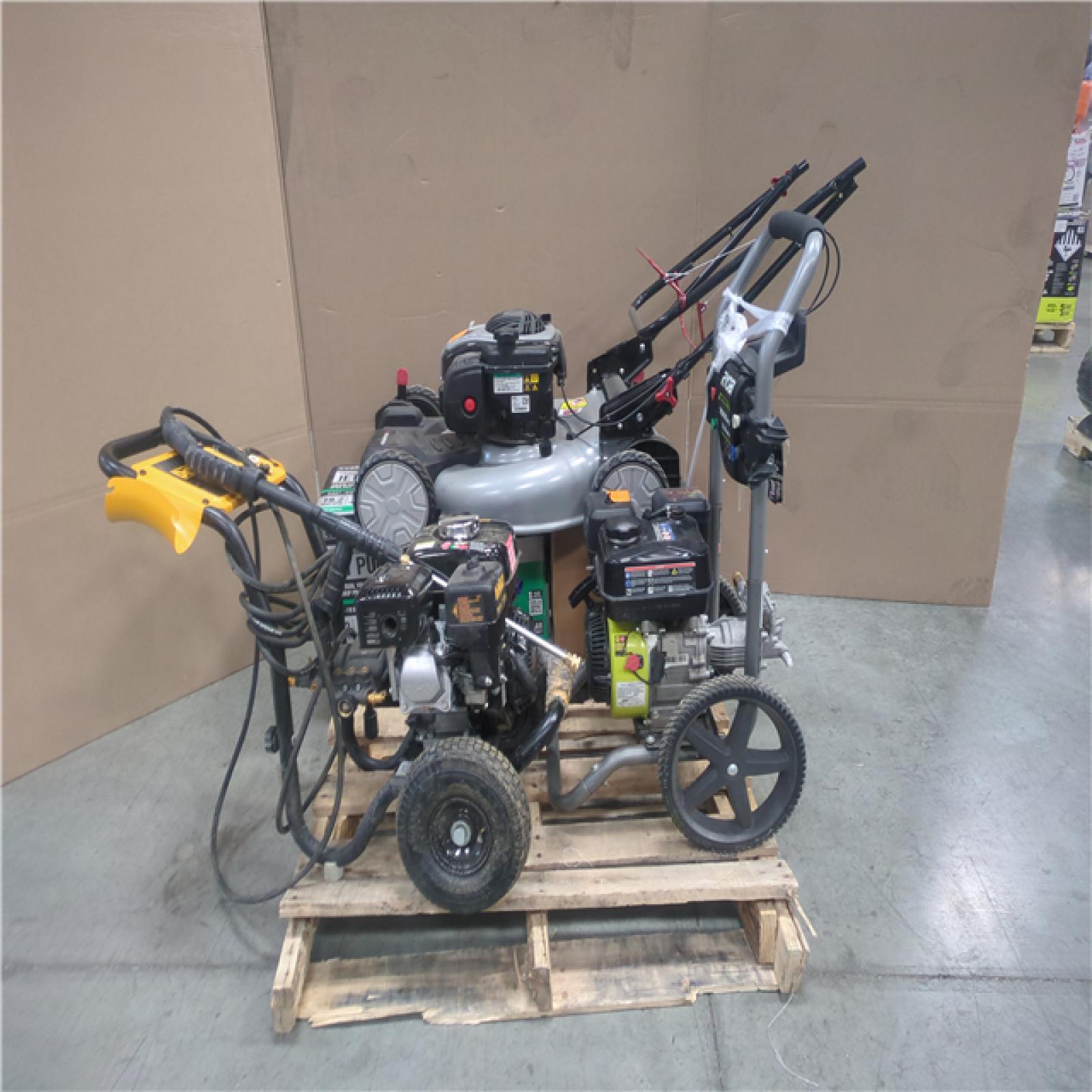 CALIFORNIA AS-IS OUTDOOR POWER EQUIPMENT