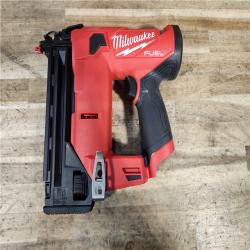 HOUSTON LOCATION - AS-IS Milwaukee FUEL 12-Volt Lithium-Ion Brushless Cordless 18-Gauge 1-1/2 in. Compact Brad Nailer (Tool Only)