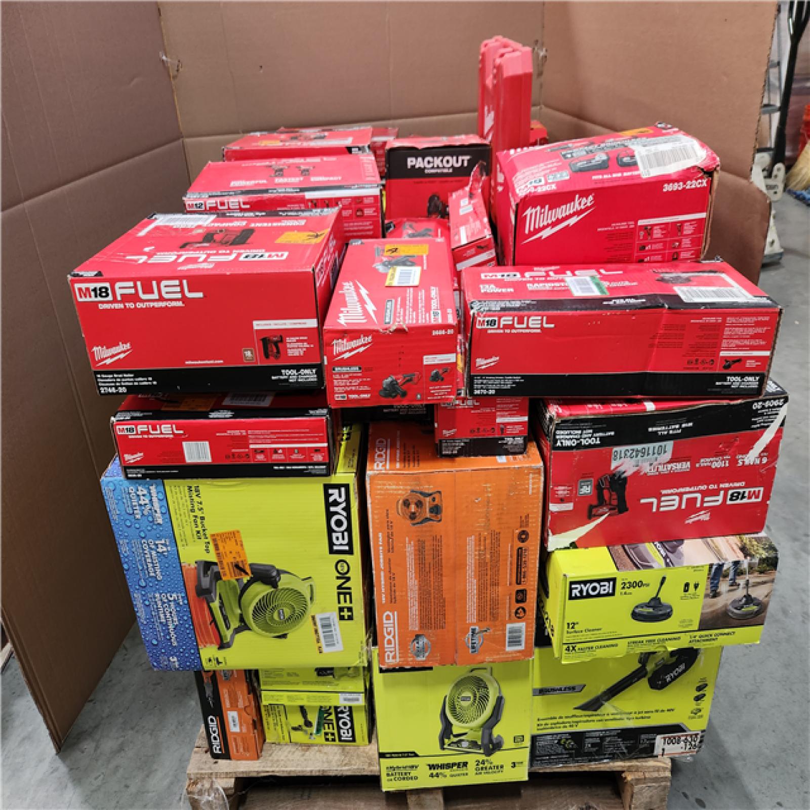 CALIFORNIA AS-IS TOOL PALLET
