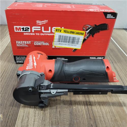 AS-IS Milwaukee M12 FUEL 0.5 in. W X 18 in. L Brushless Cordless Bandfile Sander (Tool Only)