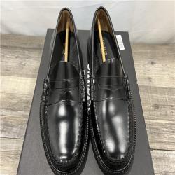 LIKE NEW G.h.bass Men's Larson Lug Weejuns Penny Loafers - Black - SZ 9.5