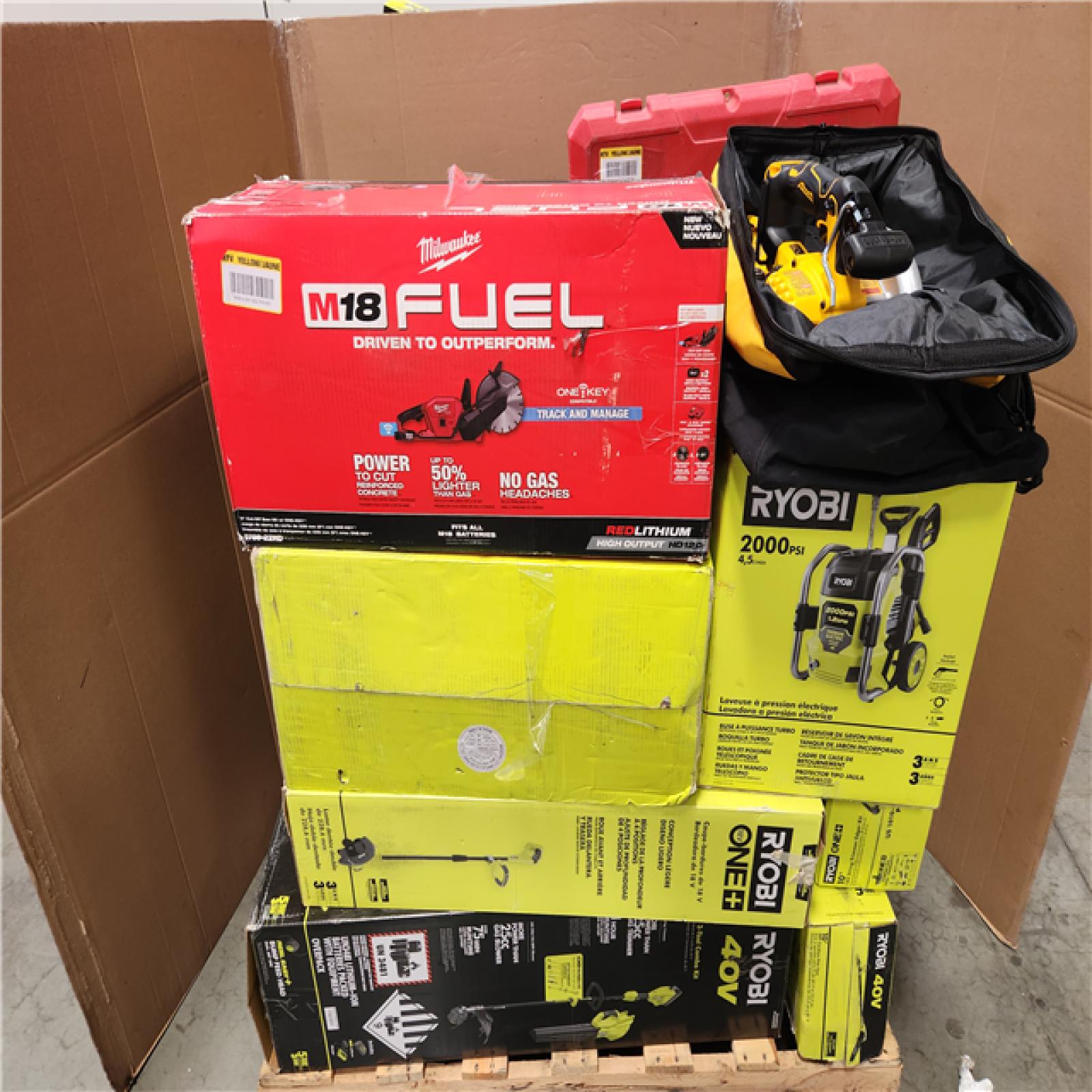 CALIFORNIA AS-IS TOOL PALLET