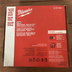 California NEW Milwaukee Red Lithium Starter Kit  includes (2) Batteries & Charger