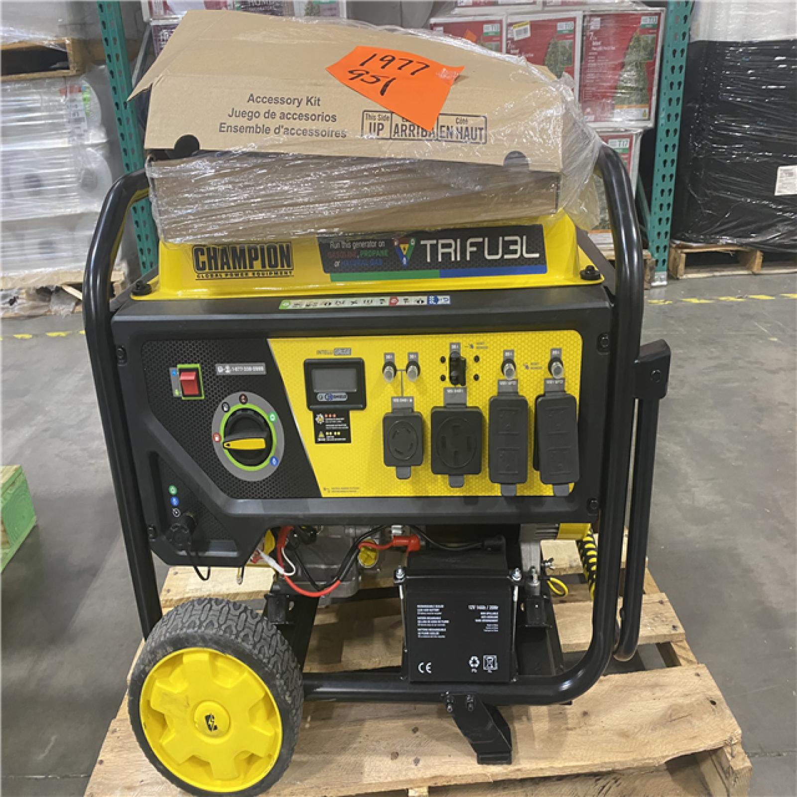 Dallas Location - As-Is Champion Power Equipment 11 500/9200-Watt Fuel Portable Generator