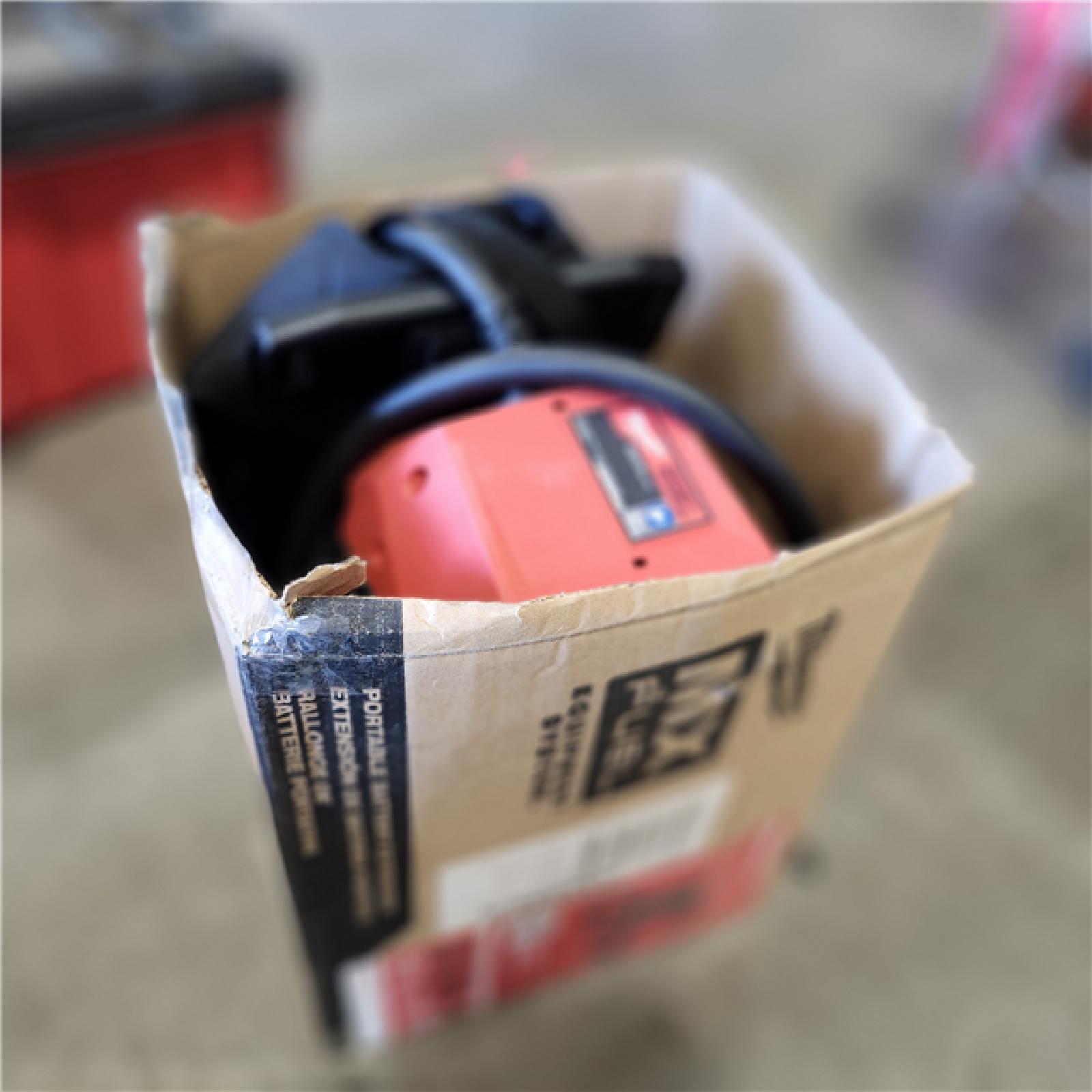 AS-IS - Milwaukee MX FUEL Portable Battery Extension Kit with Backpack Harness and 8 Foot Tether Adapter