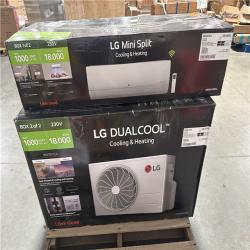 CALIFORNIA AS-IS LG DUALCOOL COOLING AND HEATING AT3GEHD