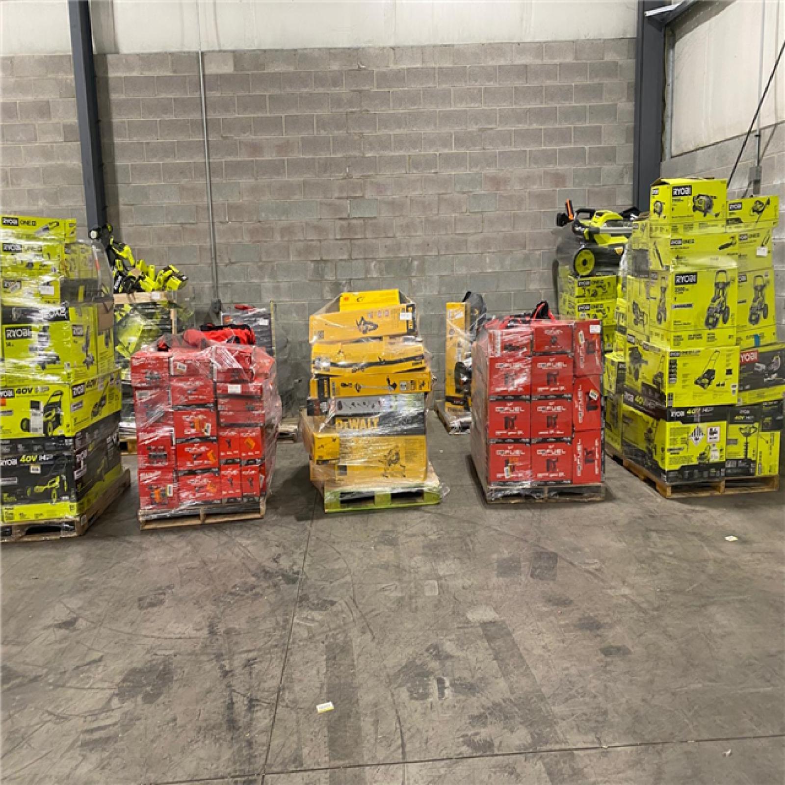 Pittston Location As-Is Power Tools Partial Truckload (10 palllets) 3115-A