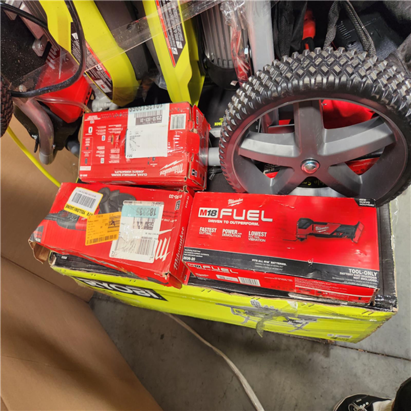 CALIFORNIA AS-IS TOOL PALLET