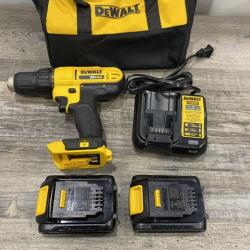 AS-IS DEWALT 20V MAX Cordless 1/2 in. Drill/Driver Kit