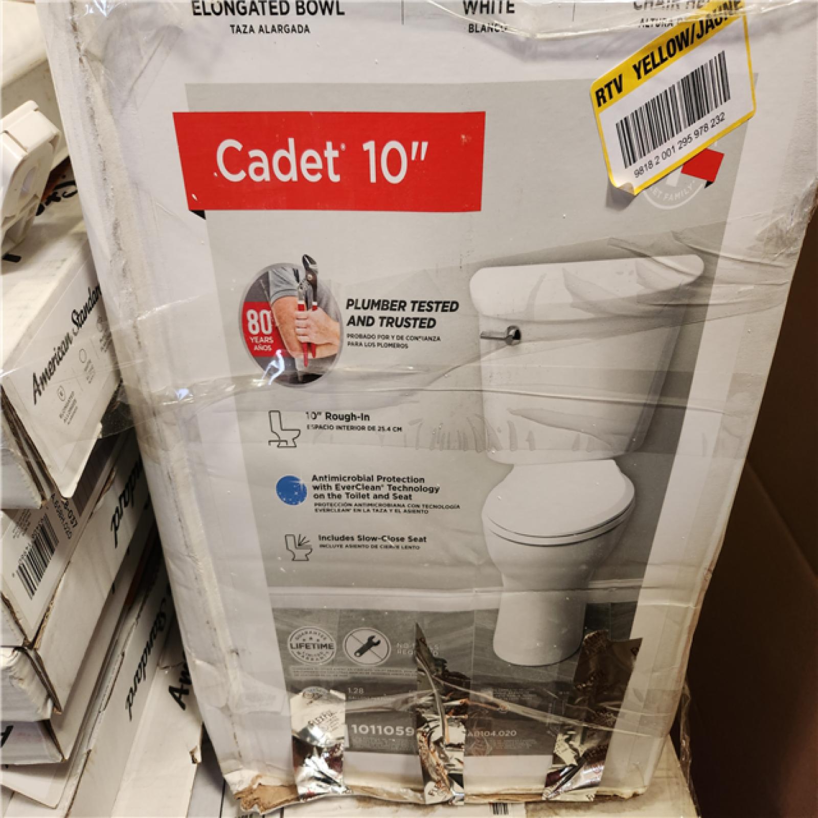 Phoenix AS-IS Mixed American Standard Toilet & Accesories Pallet (5 Toilets)