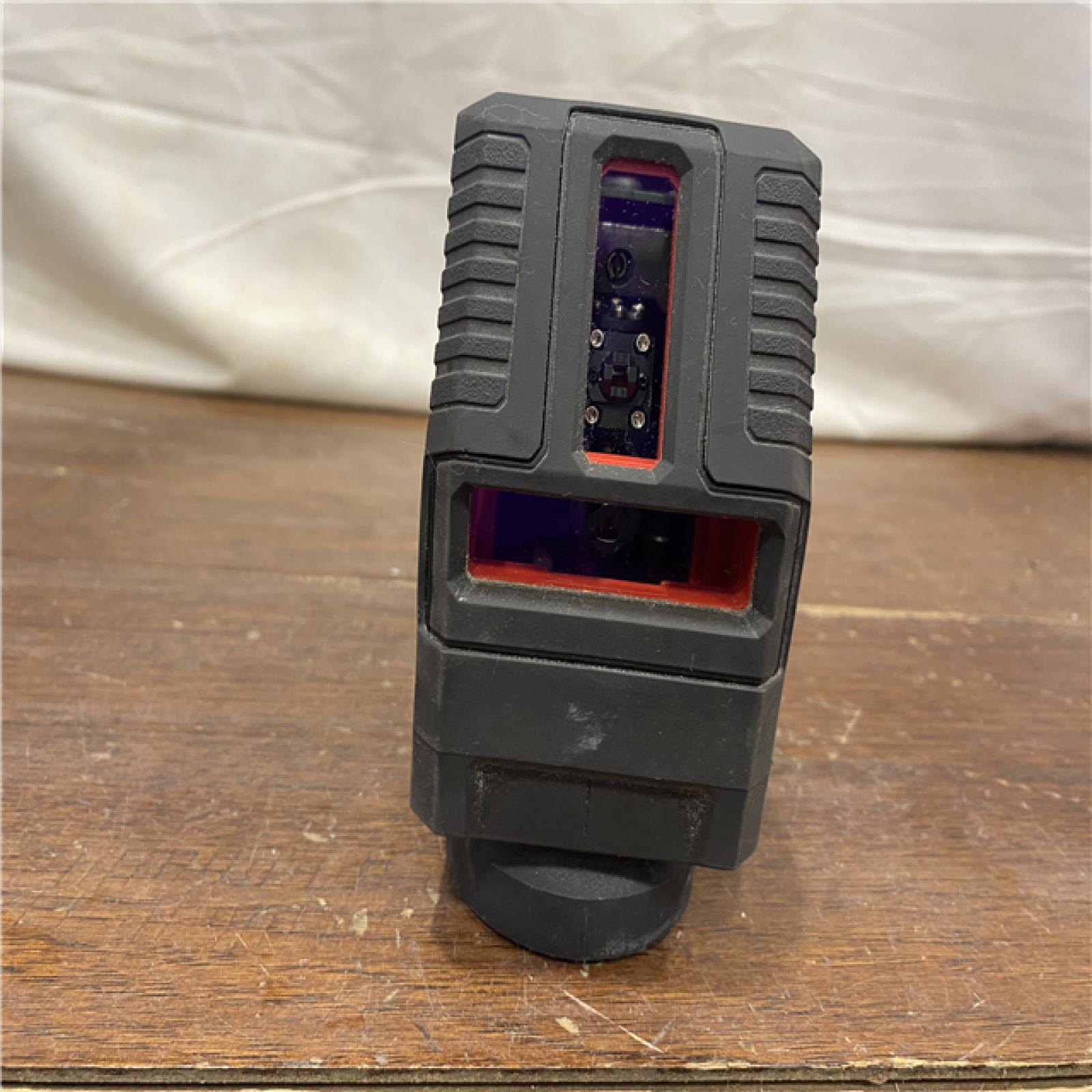 AS-IS M12 12-Volt Lithium-Ion Cordless Green 125 Ft. Cross Line and Plumb Points Laser Level (Tool-Only)