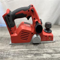AS-IS Milwaukee 18V Lithium-Ion Cordless 3-1/4 in. Planer (Tool-Only)