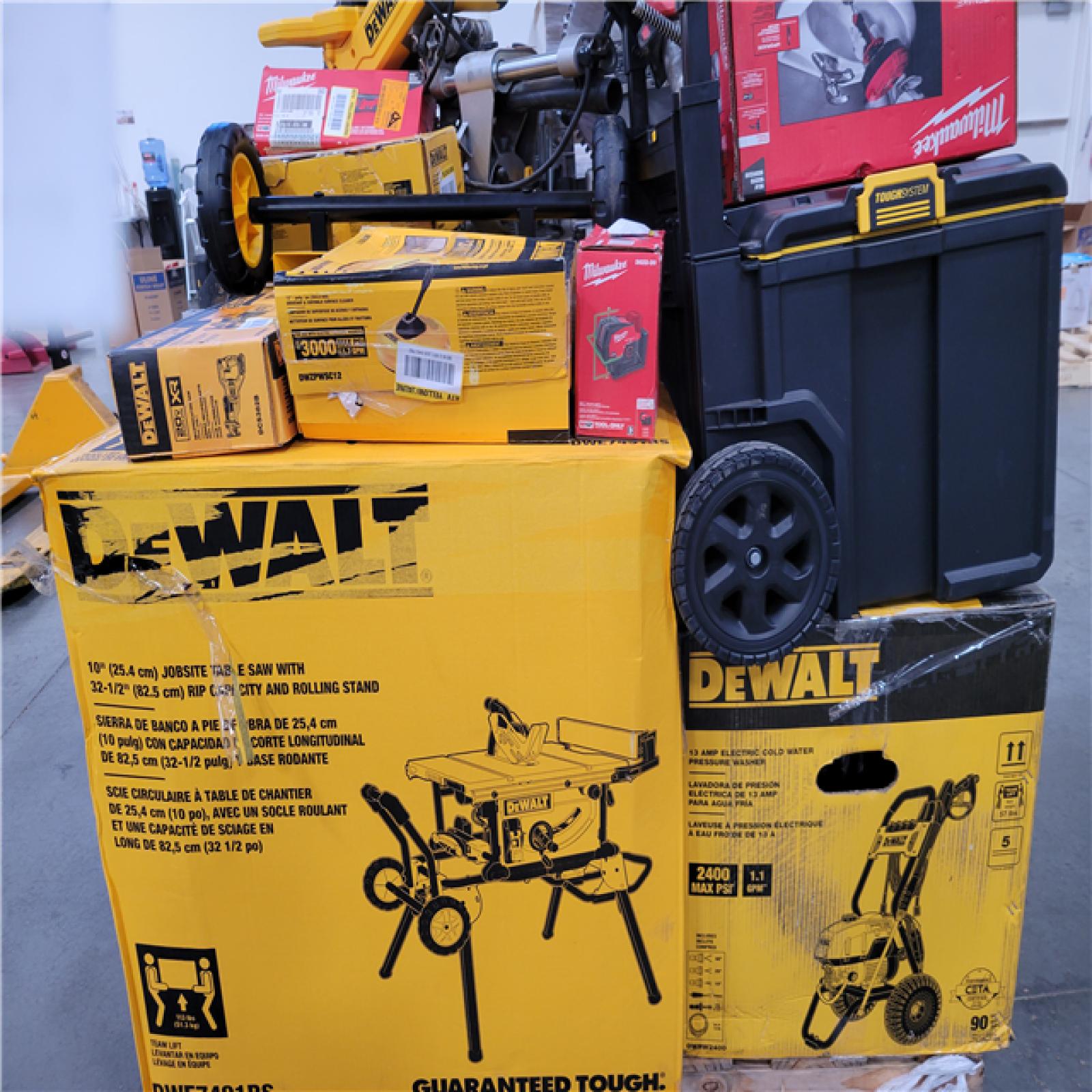 CALIFORNIA AS-IS TOOL PALLET