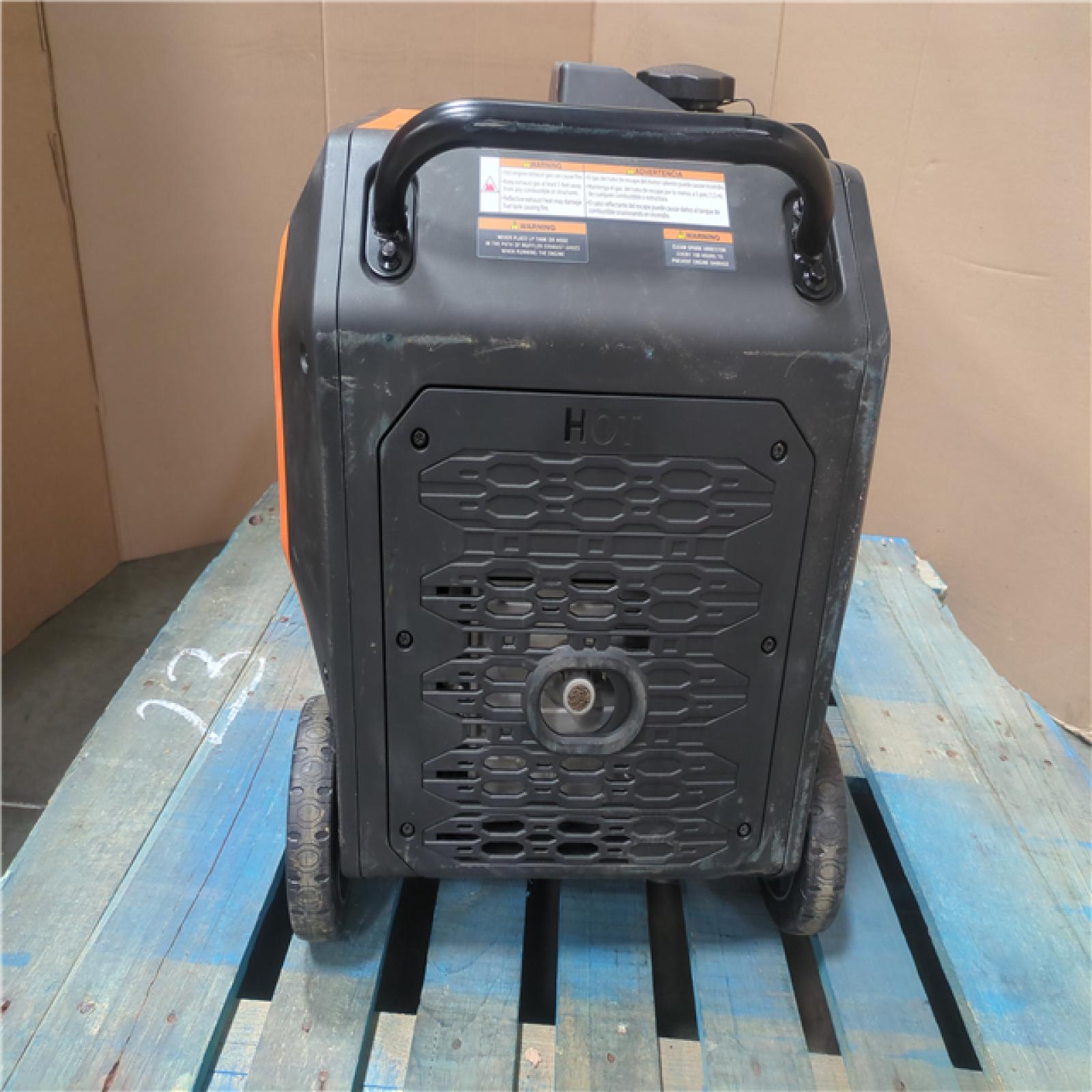 CALIFORNIA AS-IS GENERAC PORTABLE POWER GENERATOR