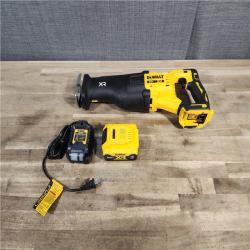 HOUSTON LOCATION - AS-IS DeWalt 20V MAX XR Cordless Brushless Reciprocating Saw W/ BATTERY & CHARGER