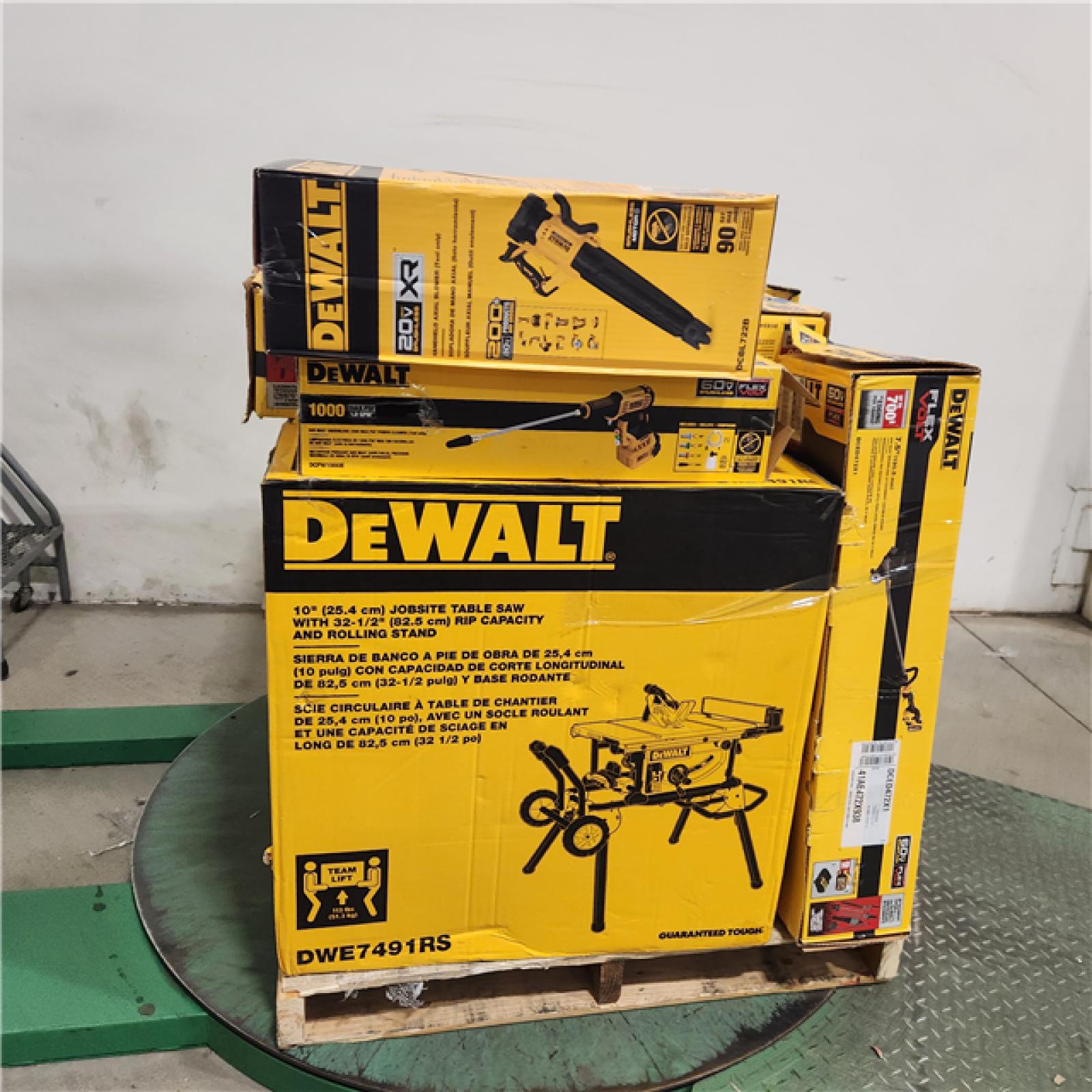 Dallas Location - As-Is DEWALT Tool Pallet