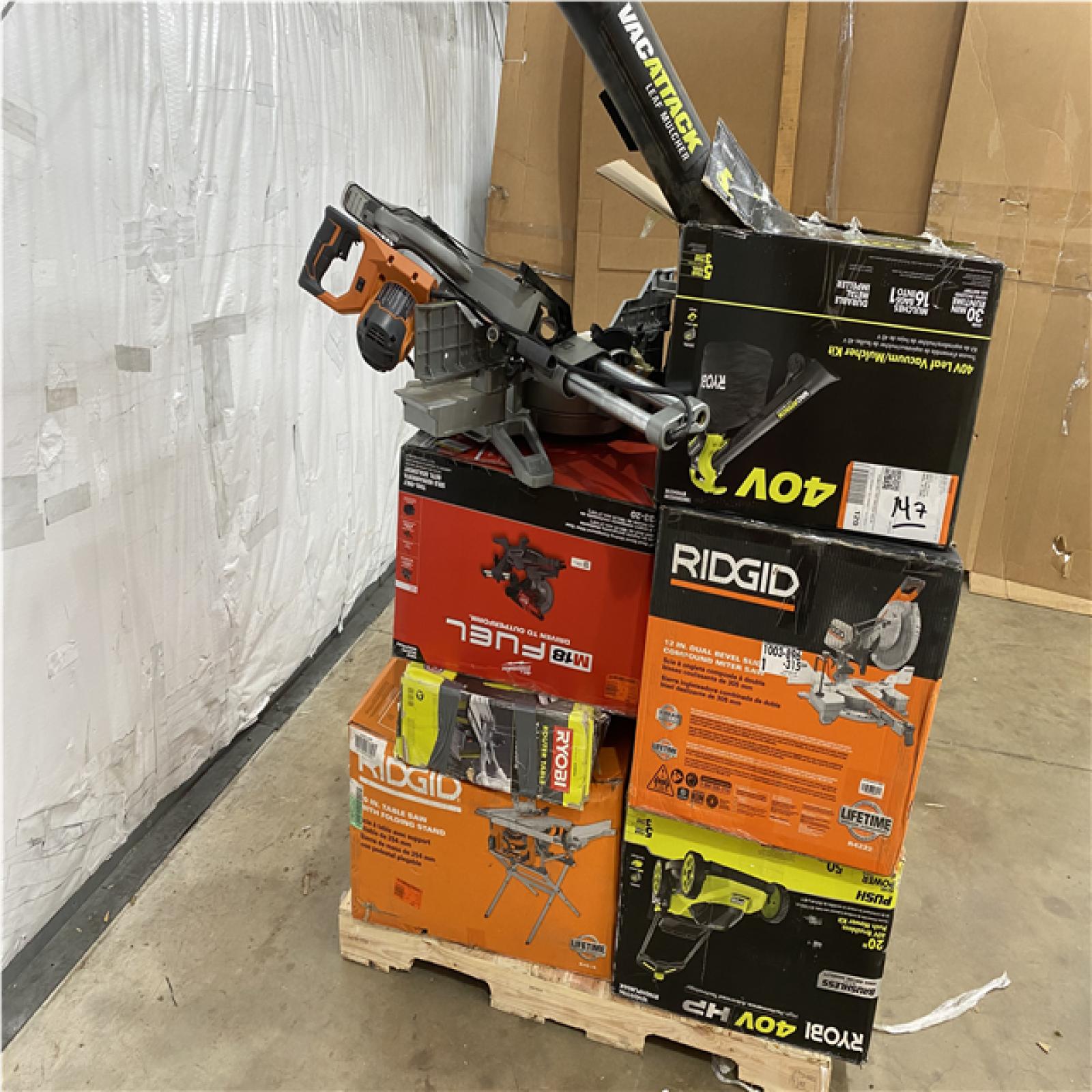 Houston Location - AS-IS Tool Pallet