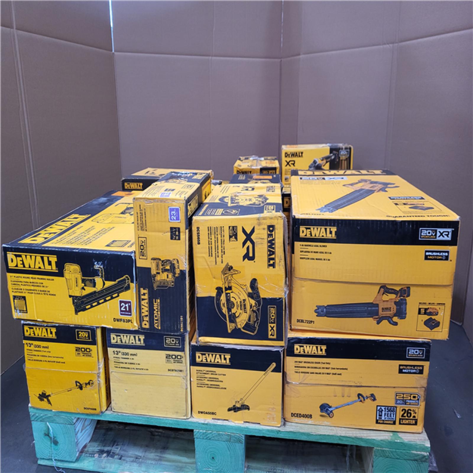 CALIFORNIA AS-IS TOOL pallet