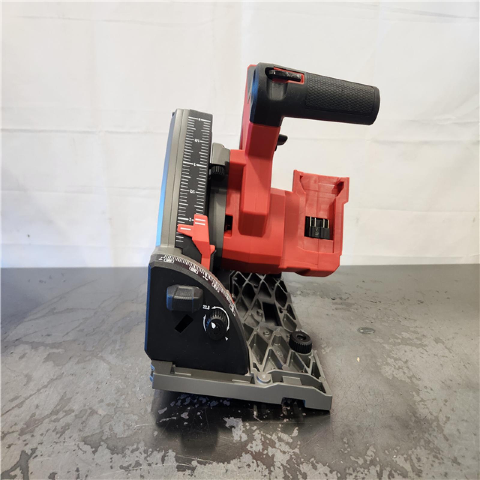 AS-IS- Milwaukee M18 FUEL 18V Lithium-Ion Cordless Brushless 6-1/2 in. Plunge Cut Track Saw (Tool-Only)