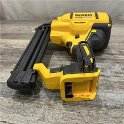 AS-IS DEWALT 20V MAX XR Lithium-Ion Electric Cordless 18-Gauge Brad Nailer (Tool Only)