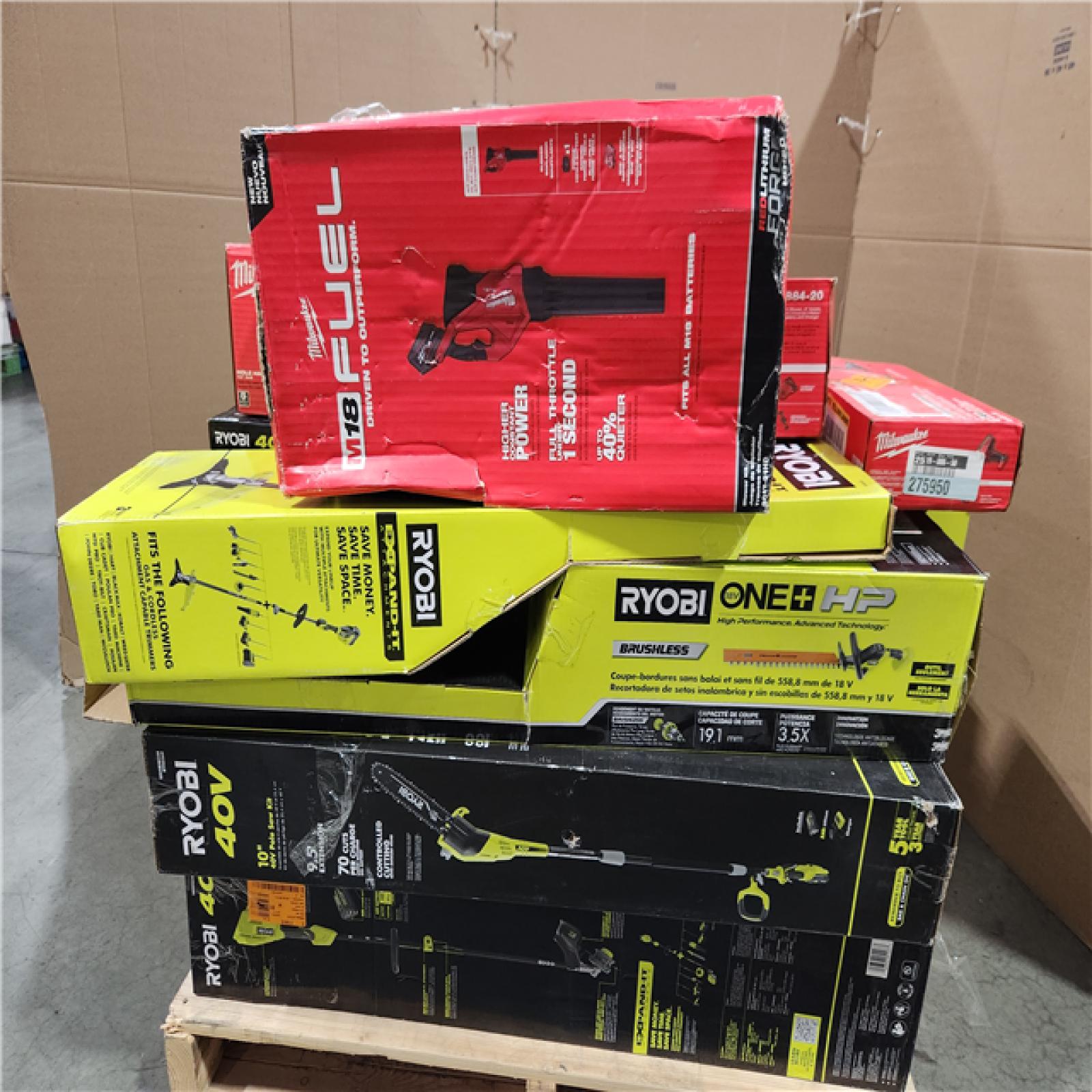CALIFORNIA AS-IS TOOL PALLET