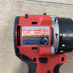 AS-IS Milwaukee 18-Volt Lithium-Ion Brushless Cordless Compact Hammer Drill/Impact Combo Kit