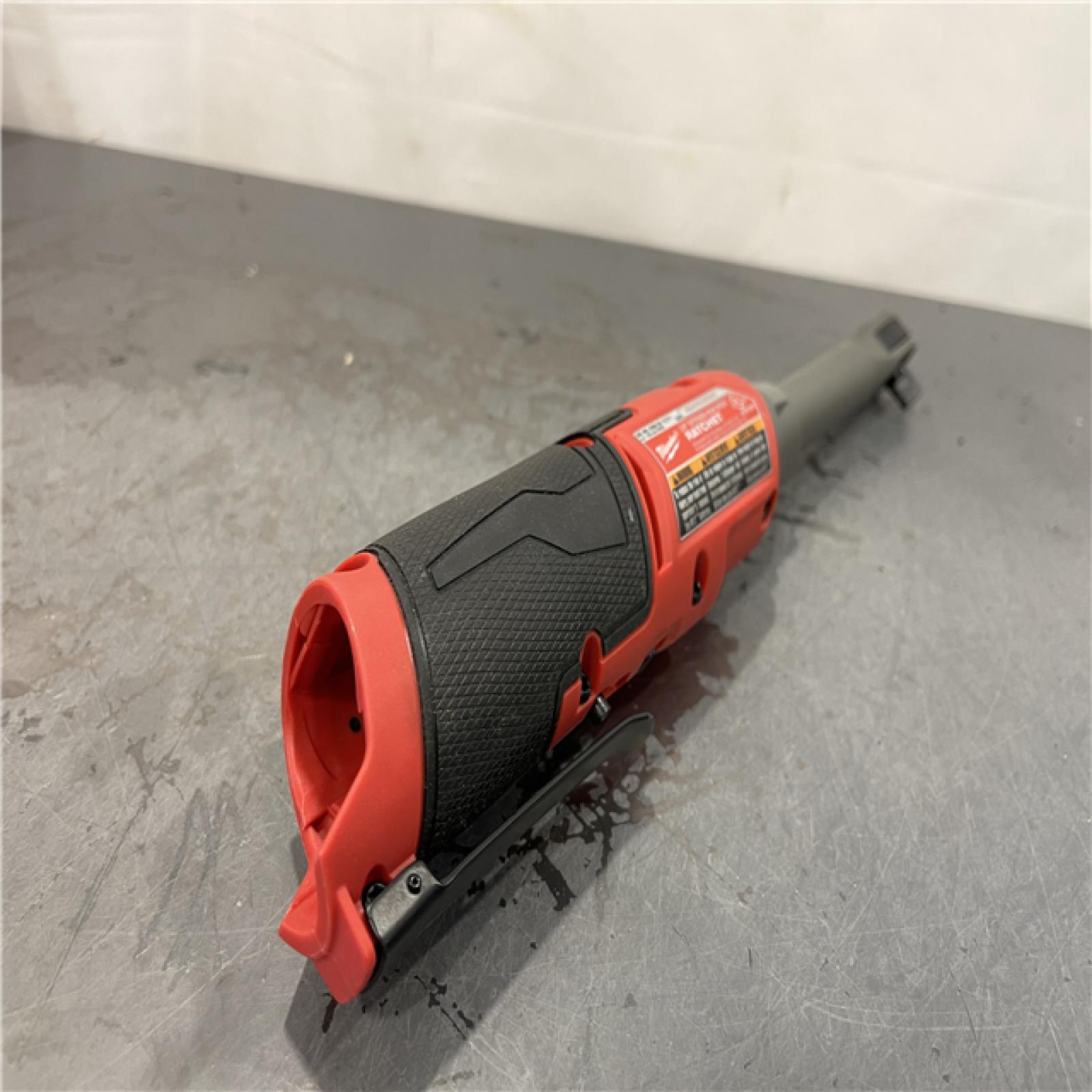 AS-IS - Milwaukee M12 FUEL 12V Lithium-Ion Brushless Cordless 3/8 in. Extended Reach High Speed Ratchet
