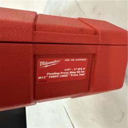 California AS-IS Milwaukee Pivoting Press Ring Kit for M12 Force Logic Press Tool