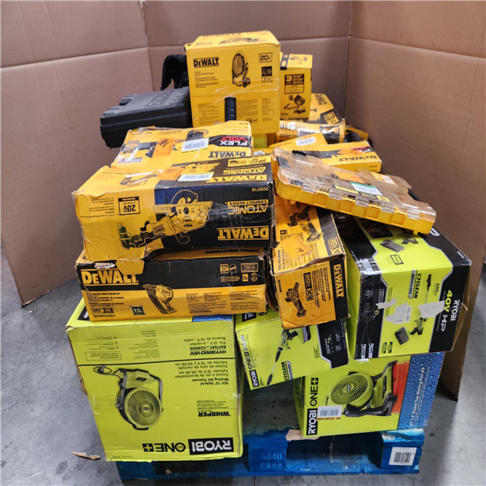 CALIFORNIA AS-IS TOOL PALLET